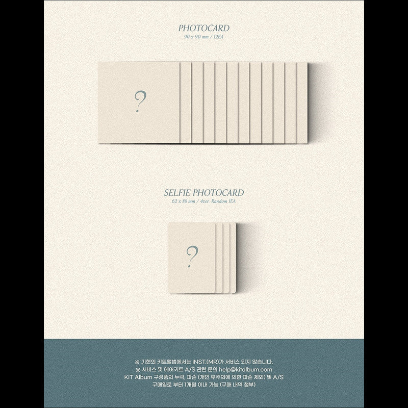 MONSTA X KIHYUN [VOYAGER] 1st Single Kit Album