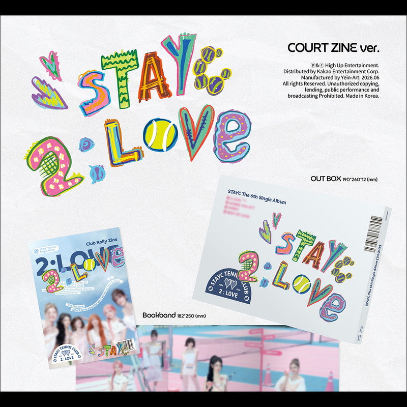 [Pre-order] STAYC [2LOVE] The 6th Single Album + Free Gift