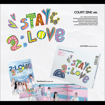 STAYC [2LOVE] The 6th Single Album + Free Gift