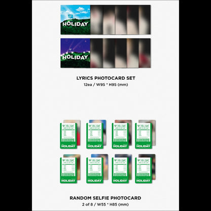 WINNER 4th MINI ALBUM [HOLIDAY] (KiT ver.)