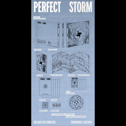 [SET/Pre-order] TOMORROW X TOGETHER (TXT) [PERFECT STORM] 9th Mini Album + Free Gift