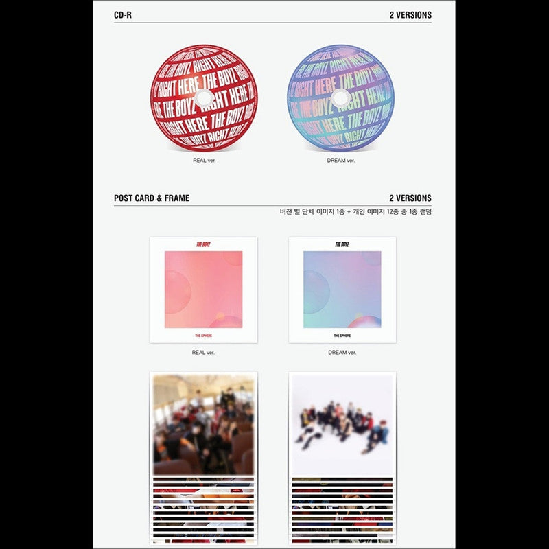 THE BOYZ [THE SPHERE] 1st Single Album