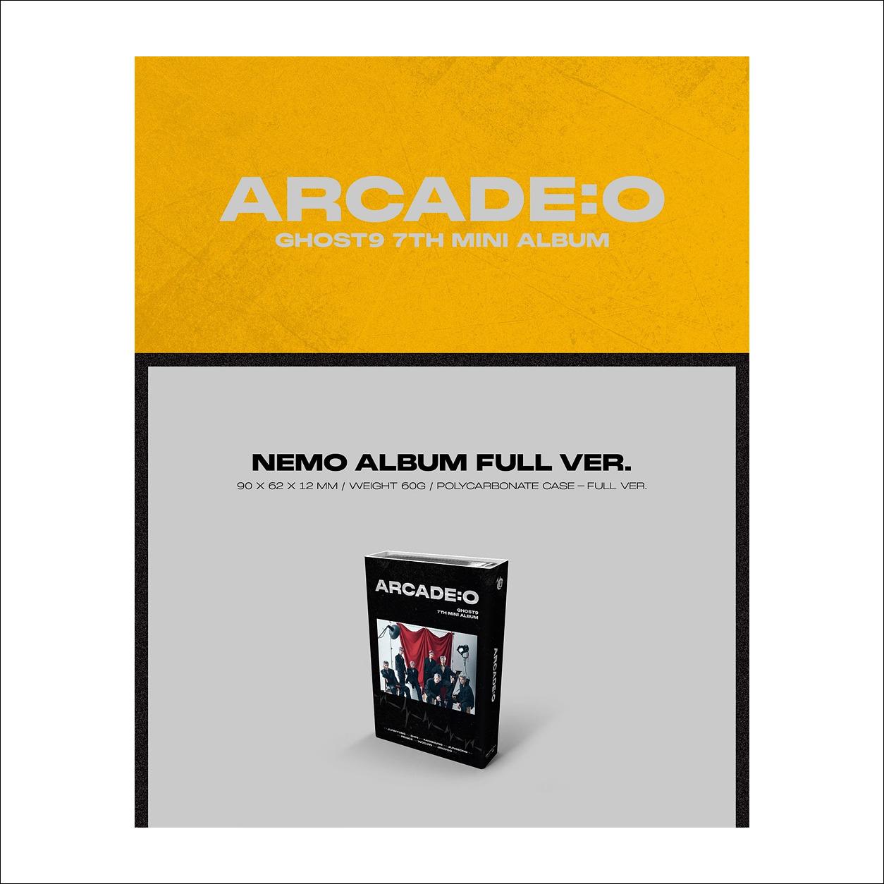 GHOST9 - ARCADE : O (Nemo Album Full ver.)