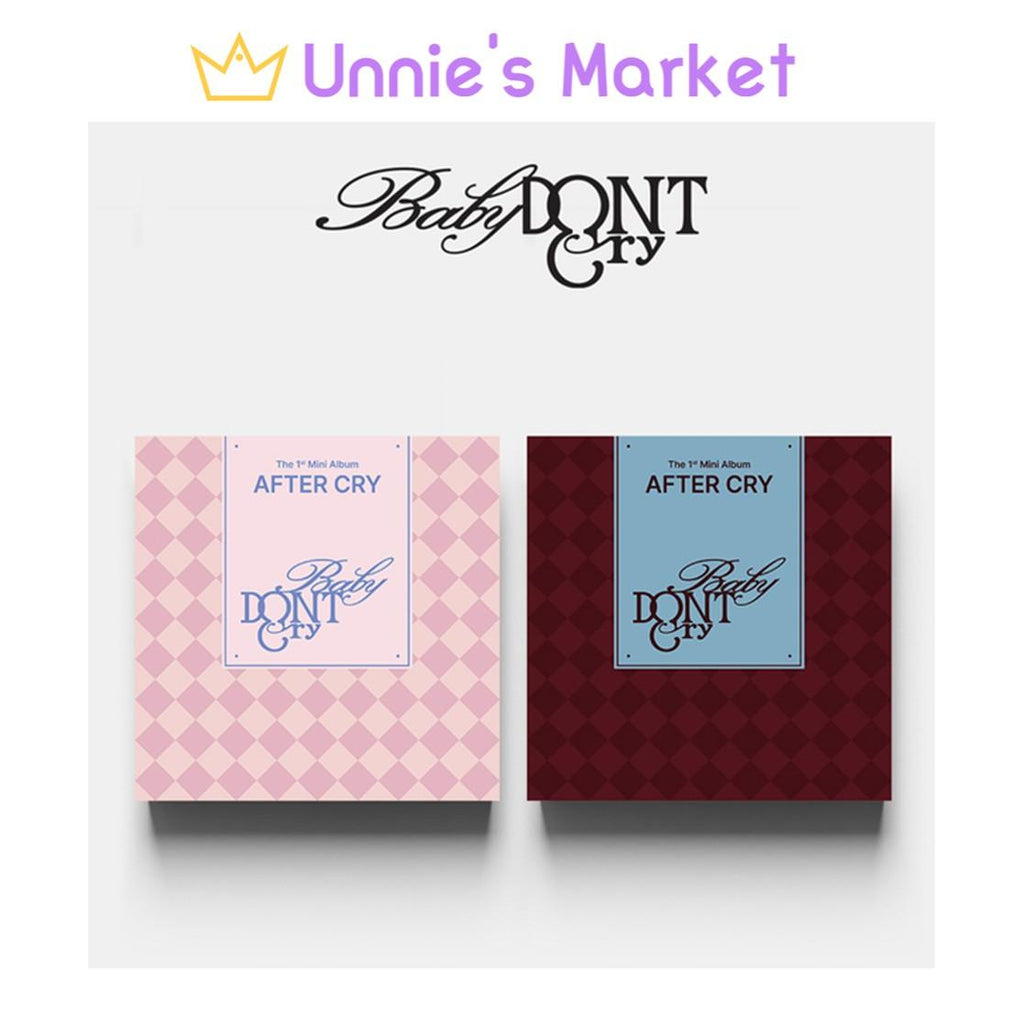Baby DONT Cry [AFTER CRY] The 1st Mini Album (Pink ver. / Red ver.) + Free Gift