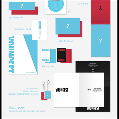 [Pre-order] Young K (DAY6) YOUNGEST Photobook ver. 2nf Full Album + Free Gift