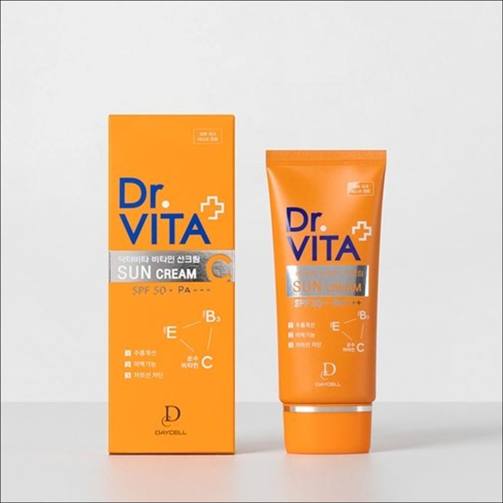 Dr.Vita Vitamin Sun Cream SPF50+ PA+++ 50g – Brightening & UV Protection Sunscreen