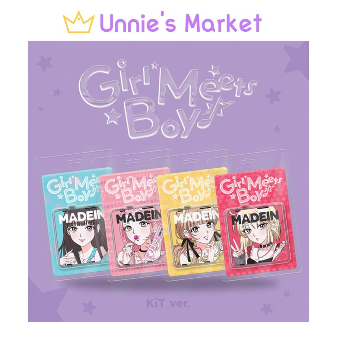 MADEIN - Girl Meets Boy (KiT Ver.) + Free Gift
