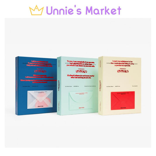 [SET] ENHYPEN - ROMANCE : UNTOLD (INCEPTIO Ver. / ARCANUM Ver. / CONCESSIO Ver.)