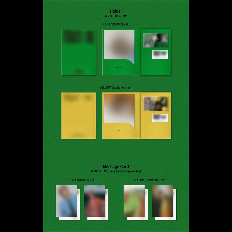 YUGYEOM (GOT7) TRUST ME (GREEN VER./YELLOW VER.) Album