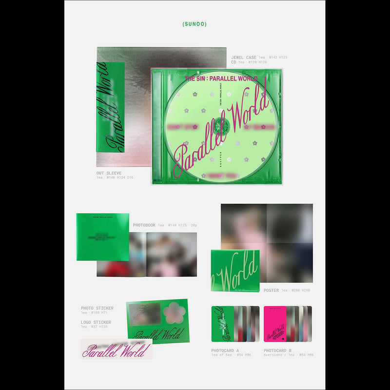[Pre-order] ENHYPEN - THE SIN : PARALLEL WORLD (ENGENE ver.) DAY + Free Gift