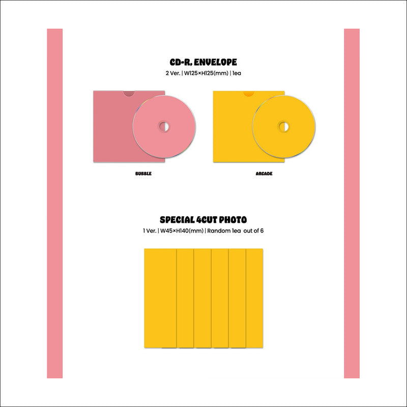 [NO POB] STAYC - TEENFRESH (BUBBLE ver. / ARCADE ver.) 3rd Mini Album