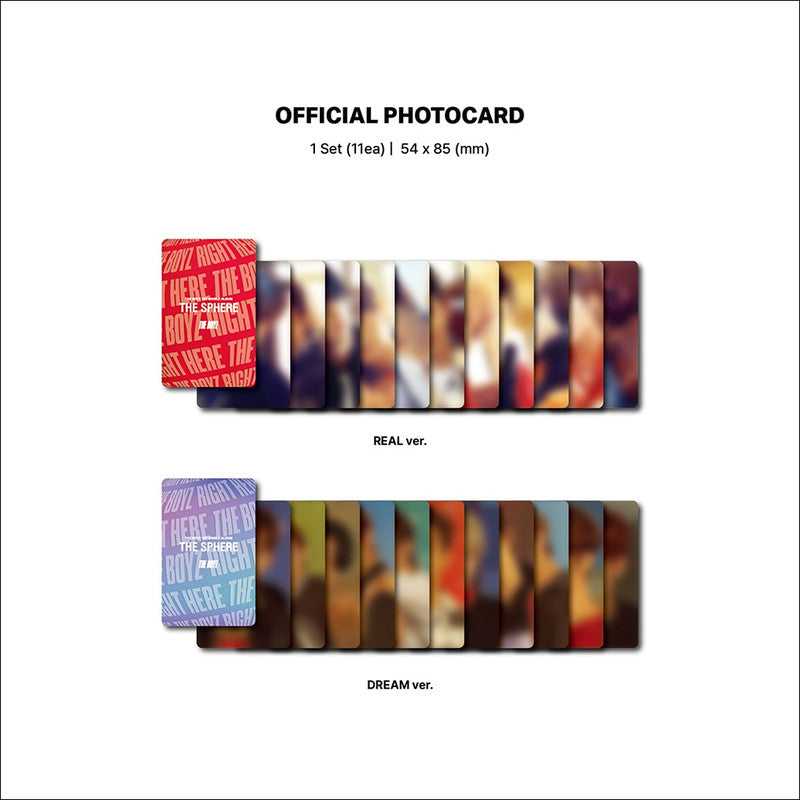 THE BOYZ - THE SPHERE Platform Ver. (REAL ver. / DREAM ver.)