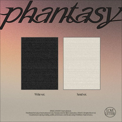 THE BOYZ [Phantasy_ Pt.3 Love Letter] 2nd Album (Write ver./ Send ver.)