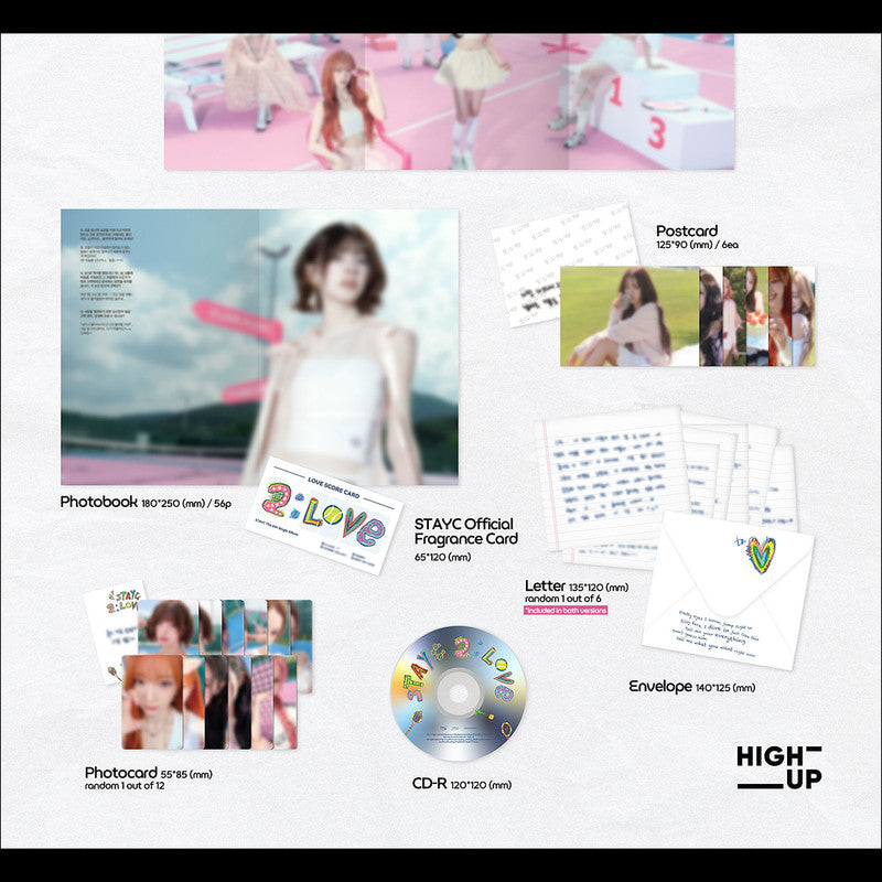 [Pre-order] STAYC [2LOVE] The 6th Single Album + Free Gift