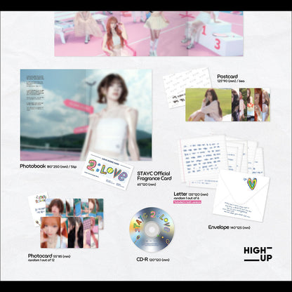 STAYC [2LOVE] The 6th Single Album + Free Gift