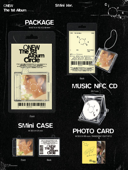 ONEW (SHINee) Circle SMini Ver. Album