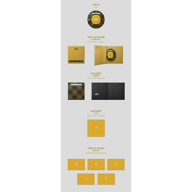 B.I(IKON) [COSMOS] Half Album (Moon ver. / Star ver. / Earth ver.)
