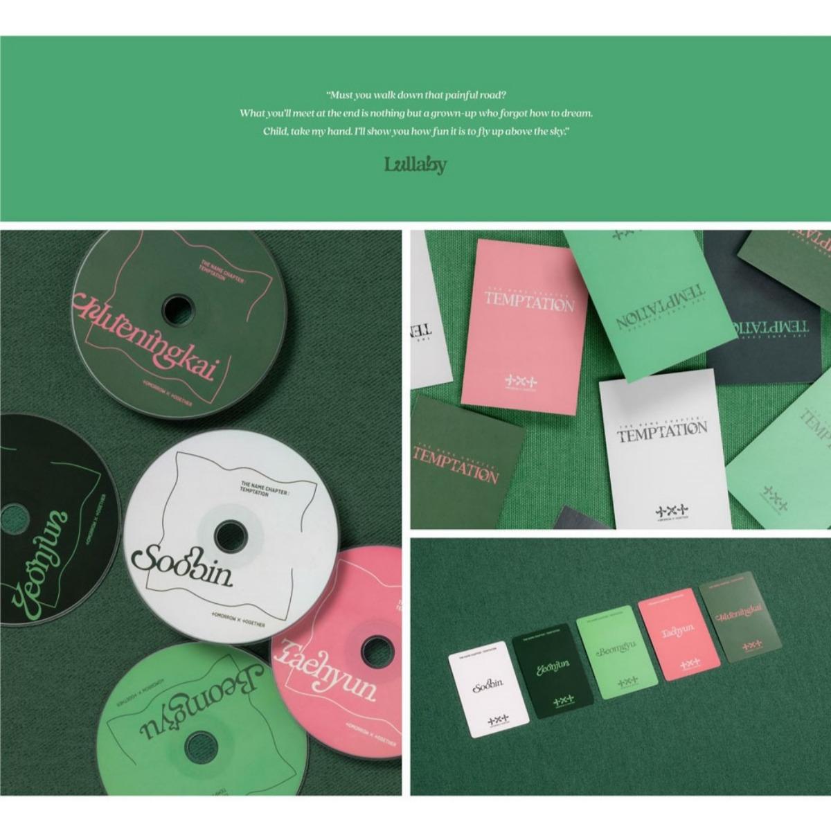 TXT - THE NAME CHAPTER : TEMPTATION Lullaby Ver. Album