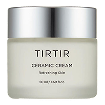 [TIRTIR] Ceramic Cream 50ml - Intensive Deep Hydration for Glass Skin, Radiant Glow & Barrier Care, K-Beauty Bestseller
