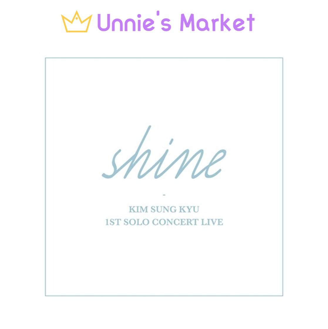 KIM SEONG KYU (INFINITE) - 1ST SOLO CONCERT LIVE Shine [2CD]