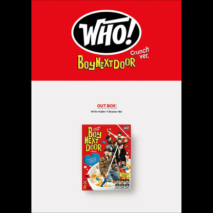 BOYNEXTDOOR WHO! (Who ver. / Crunch ver.) 1st Single Album