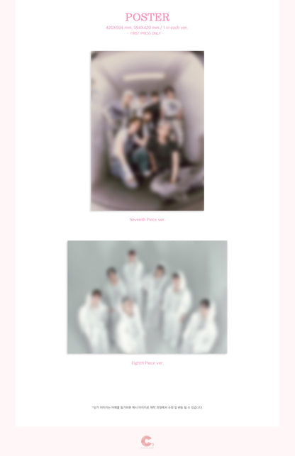 EPEX 7th EP Album [Youth : Epilogue] (Seventh Piece ver. / Eighth Piece ver.) + Free Gift