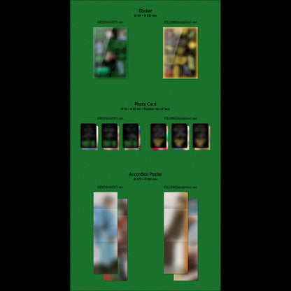 YUGYEOM (GOT7) TRUST ME (GREEN VER./YELLOW VER.) Album