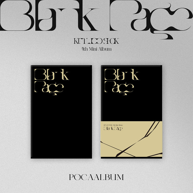 KIM WOO SEOK - Blank Page POCA Ver.