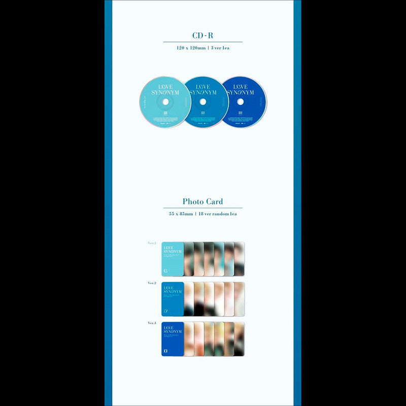 Wonho 1st Mini Album Part.2 [Love Synonym #2 Right for Us]