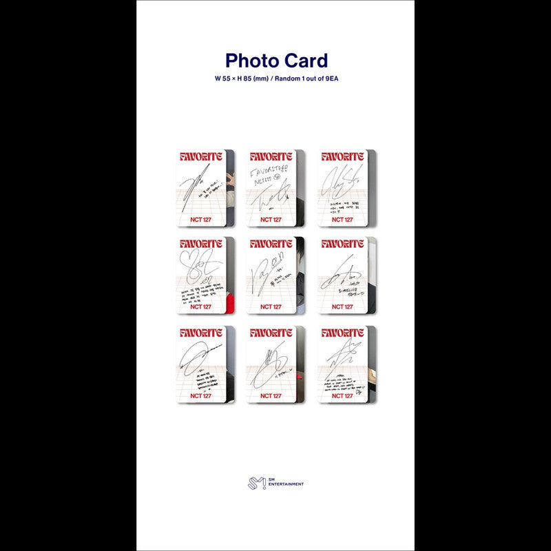 NCT 127 [Favorite] 3rd Repackage (Random)