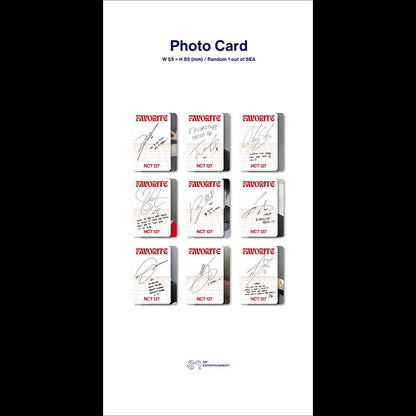 NCT 127 [Favorite] 3rd Repackage (Random)