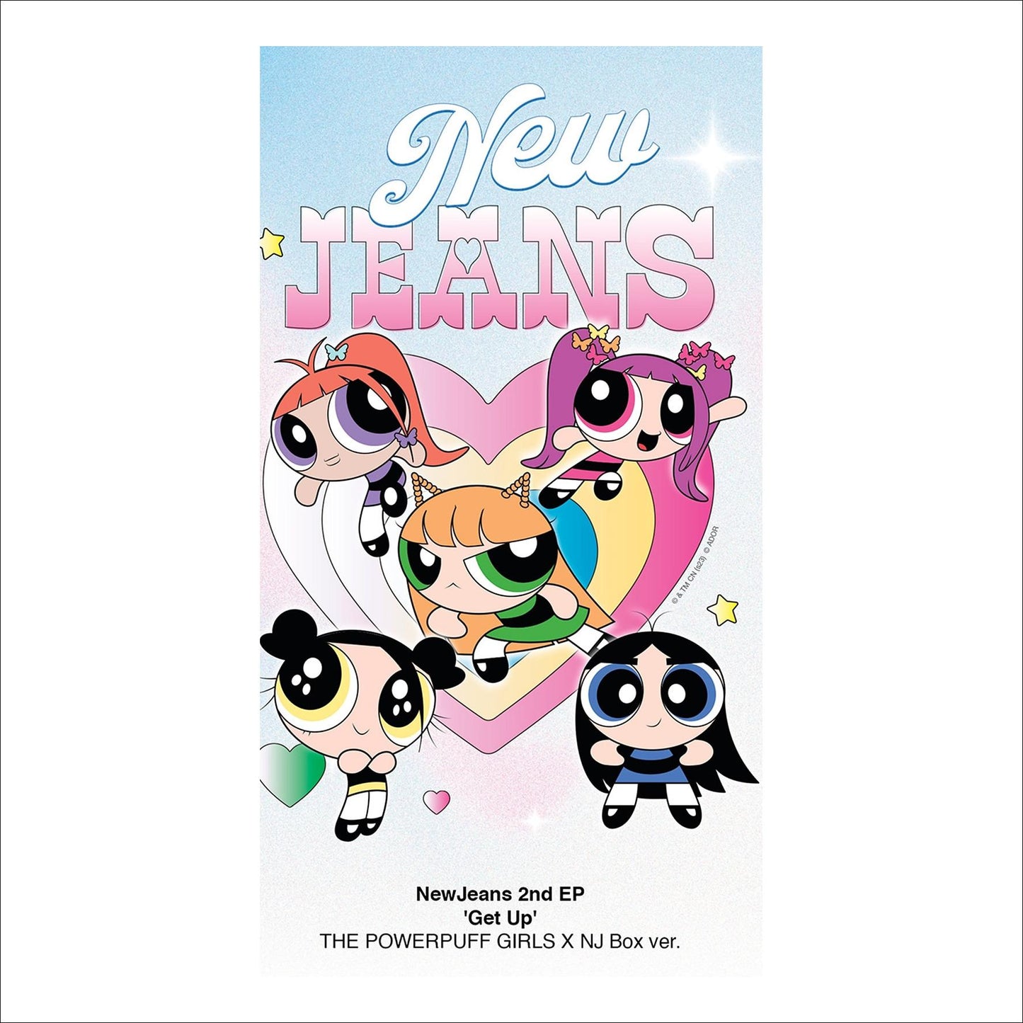 NewJeans - Get Up THE POWERPUFF GIRLS X NJ Box ver. (Standard B ver.)