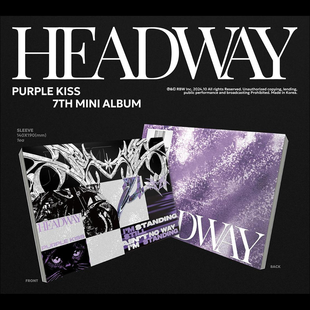 PURPLE KISS - HEADWAY 7th Mini Album