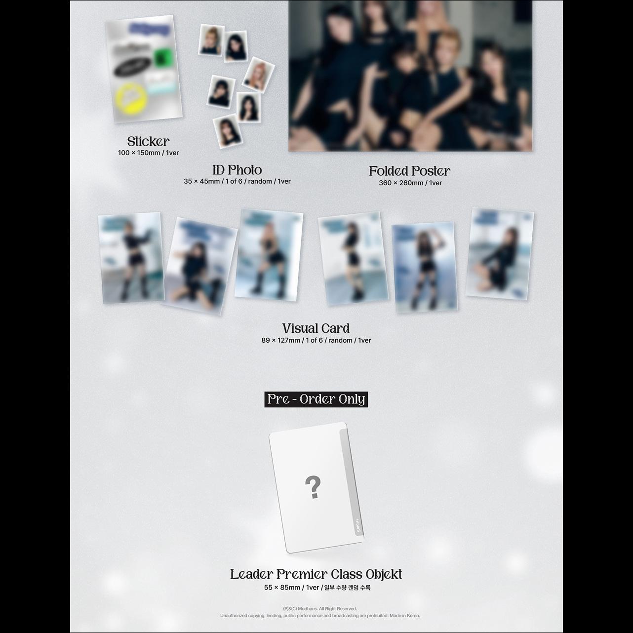 tripleS [msnz] (moon ver / sun ver / neptune ver / zenith ver) + Free Gift