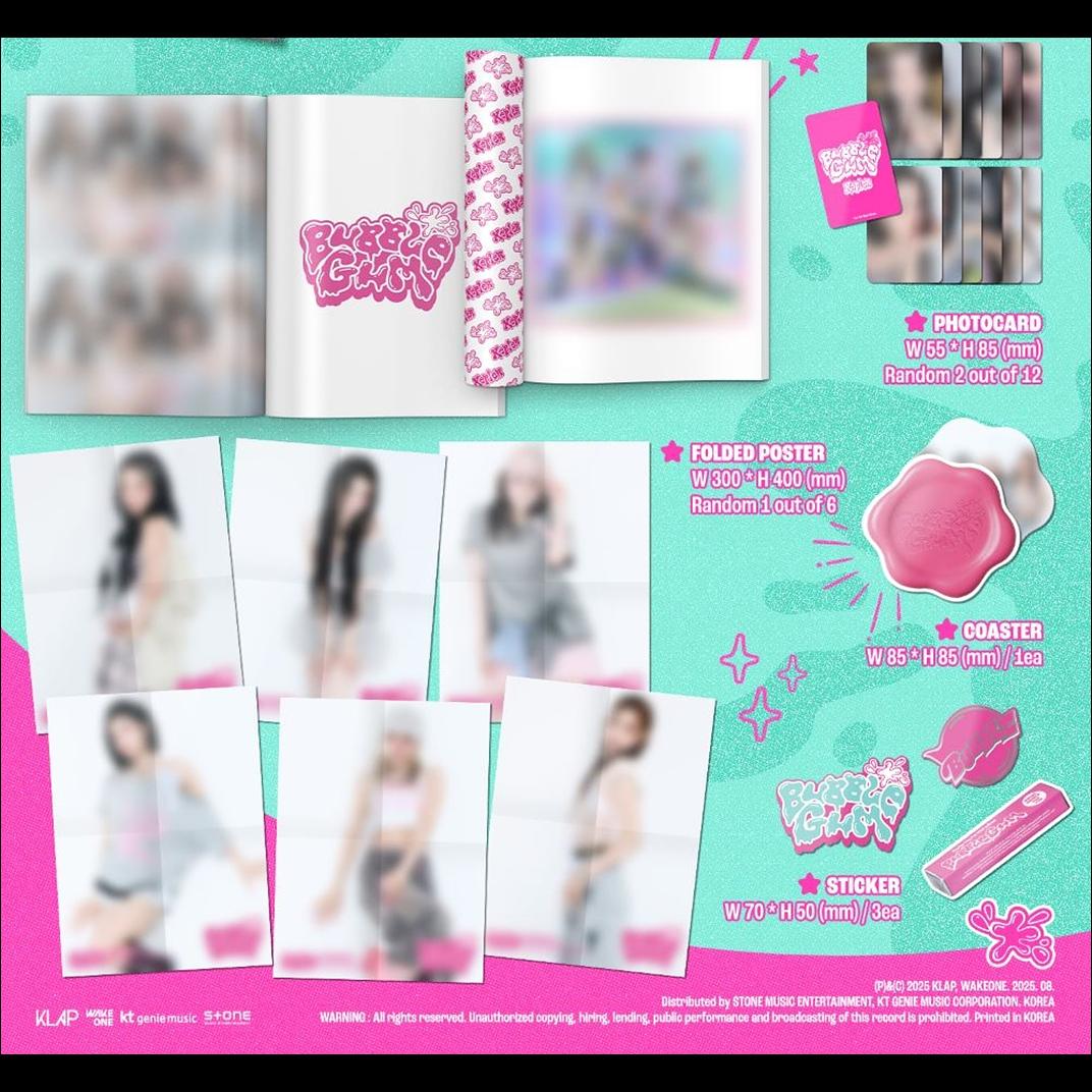 Kep1er [BUBBLE GUM] (BUBBLE ver., GUM ver.) / The 7th Mini Album