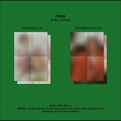 YUGYEOM (GOT7) TRUST ME (GREEN VER./YELLOW VER.) Album