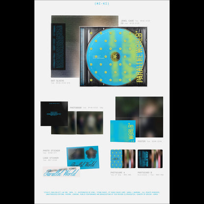[Pre-order] ENHYPEN - THE SIN : PARALLEL WORLD (ENGENE ver.) NIGHT + Free Gift