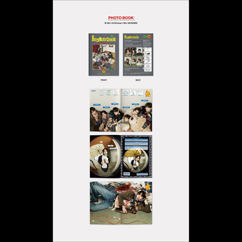BOYNEXTDOOR WHO! (Who ver. / Crunch ver.) 1st Single Album
