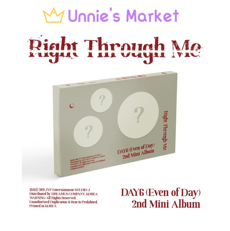DAY6 Album [Even Of Day Right Through Me]