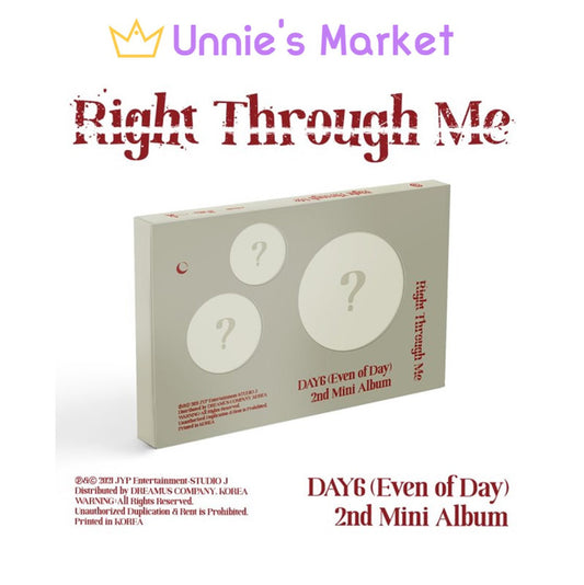 DAY6 Album [Even Of Day Right Through Me]
