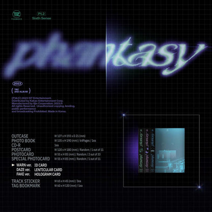 THE BOYZ Part.2 [Phantasy_ Pt.2 Sixth Sense] (WARN ver. / DAZE ver. / FAKE ver.)