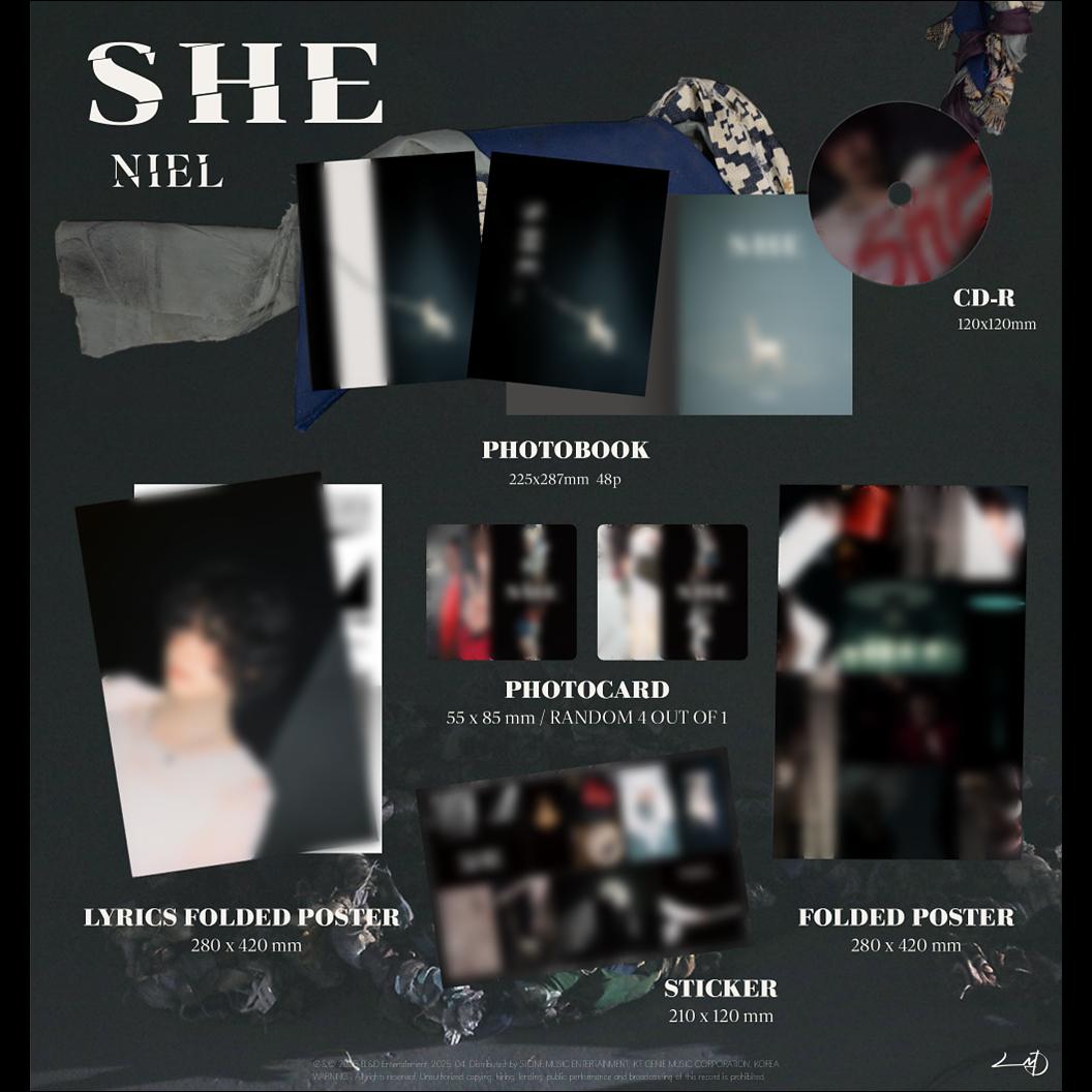 NIEL(TEENTOP) [SHE] 4th Mini Album