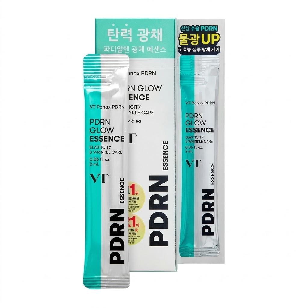 [VT Cosmetics] PDRN Glow Line - Toner, Cream, Sun Essence, Mask, Essence Ampoule | Panax PDRN for Radiant & Firm Skin, K-Beauty Premium Skincare