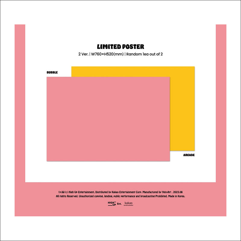 [NO POB] STAYC - TEENFRESH (BUBBLE ver. / ARCADE ver.) 3rd Mini Album