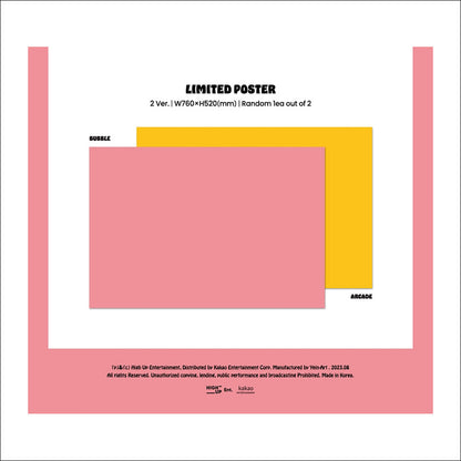 [NO POB] STAYC - TEENFRESH (BUBBLE ver. / ARCADE ver.) 3rd Mini Album