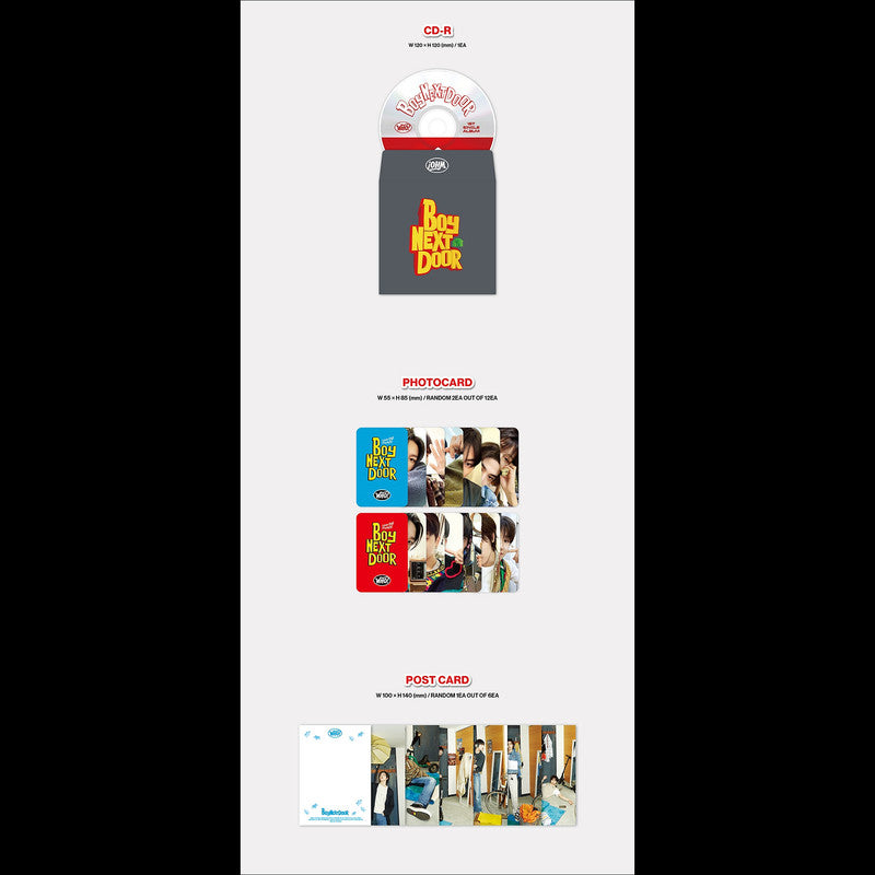 BOYNEXTDOOR WHO! (Who ver. / Crunch ver.) 1st Single Album
