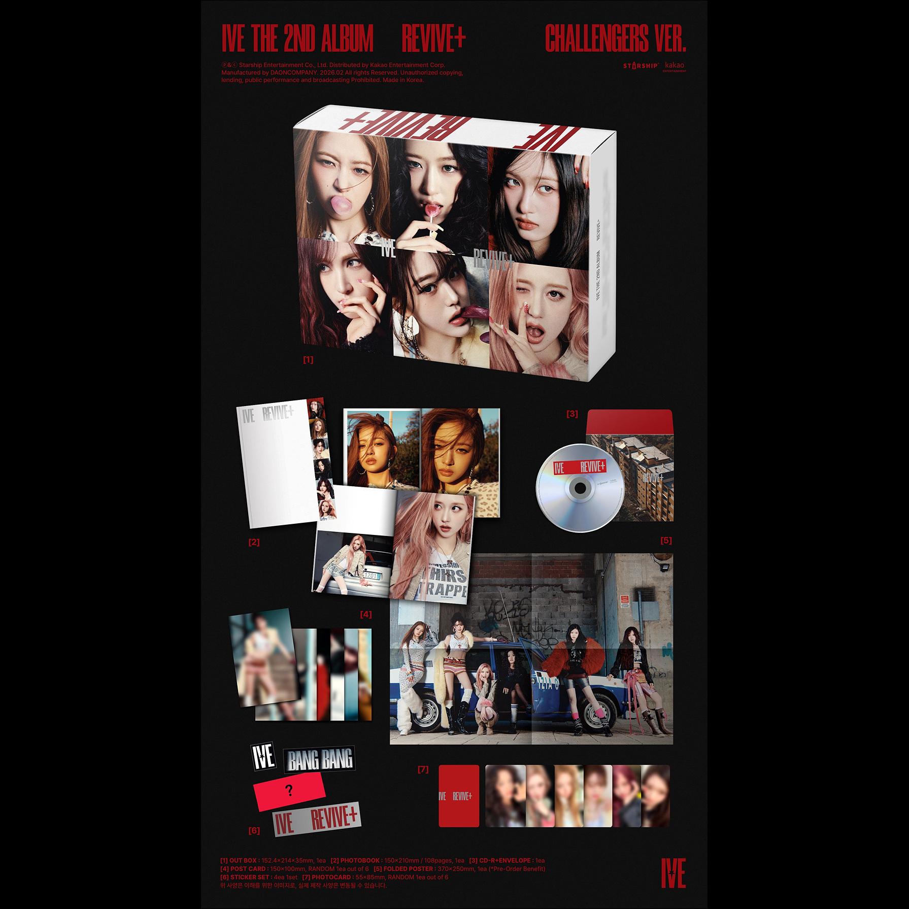 IVE [REVIVE+] The 2nd Album + Free Gift