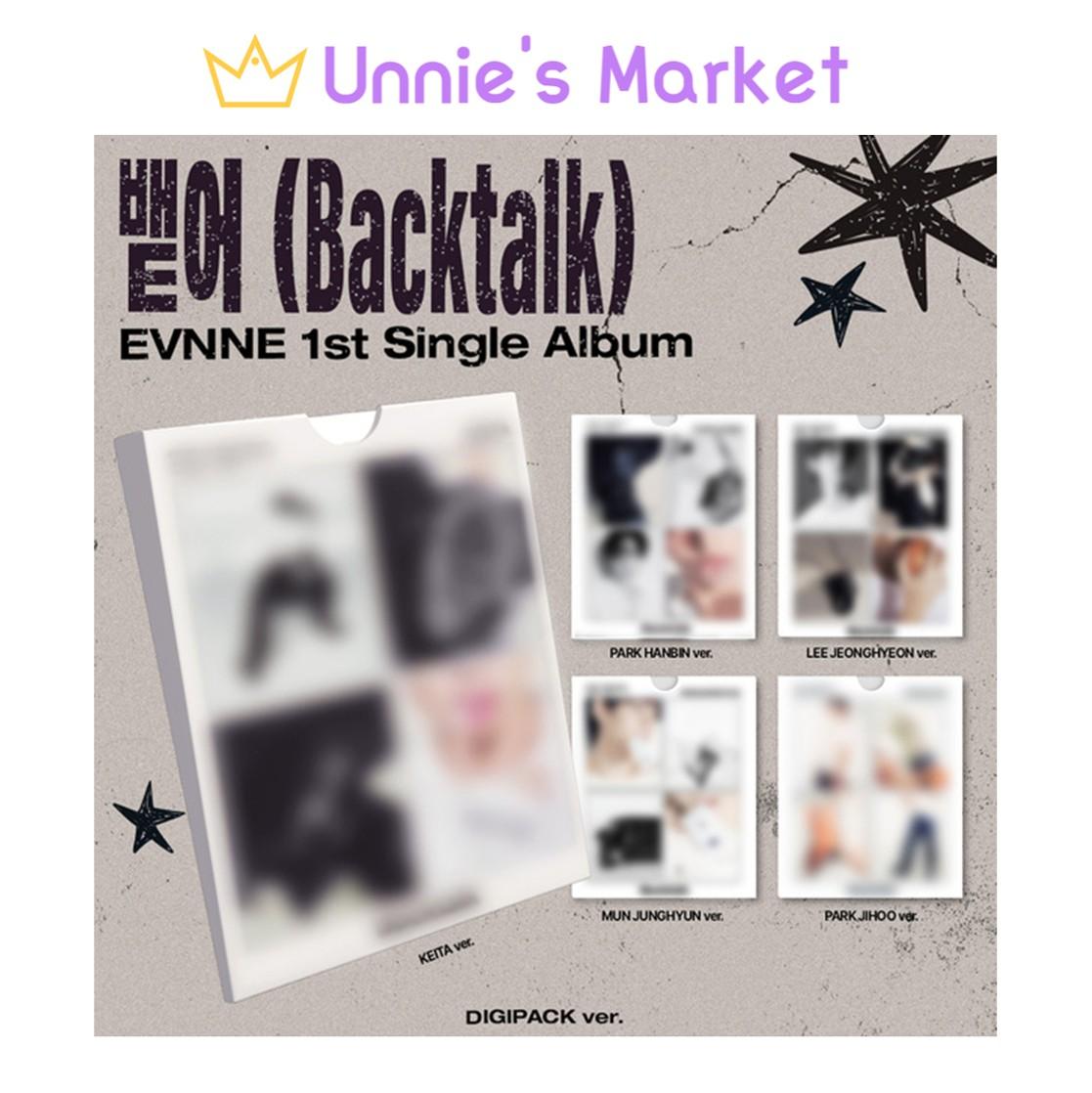EVNNE [Backtalk] Digipack ver. / 1st Single Album + Free Gift