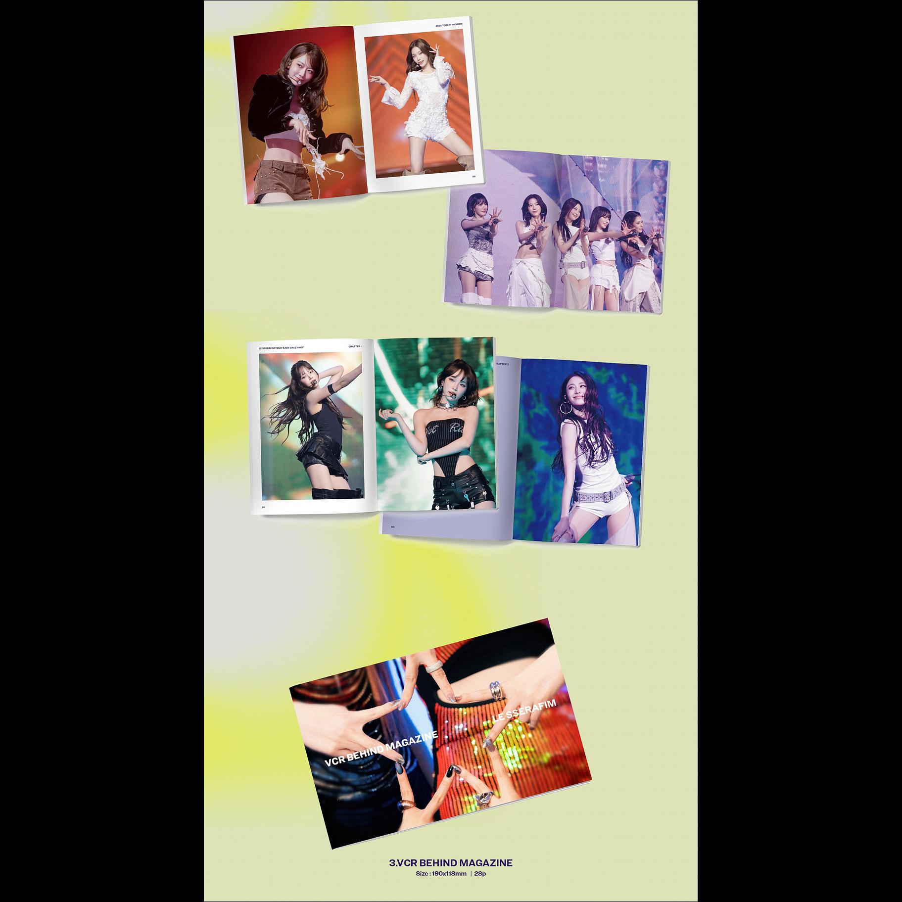 [SITE POB] LE SSERAFIM TOUR 'EASY CRAZY HOT' ENCORE IN SEOUL DC (Digital Code Ver.) + Free Gift