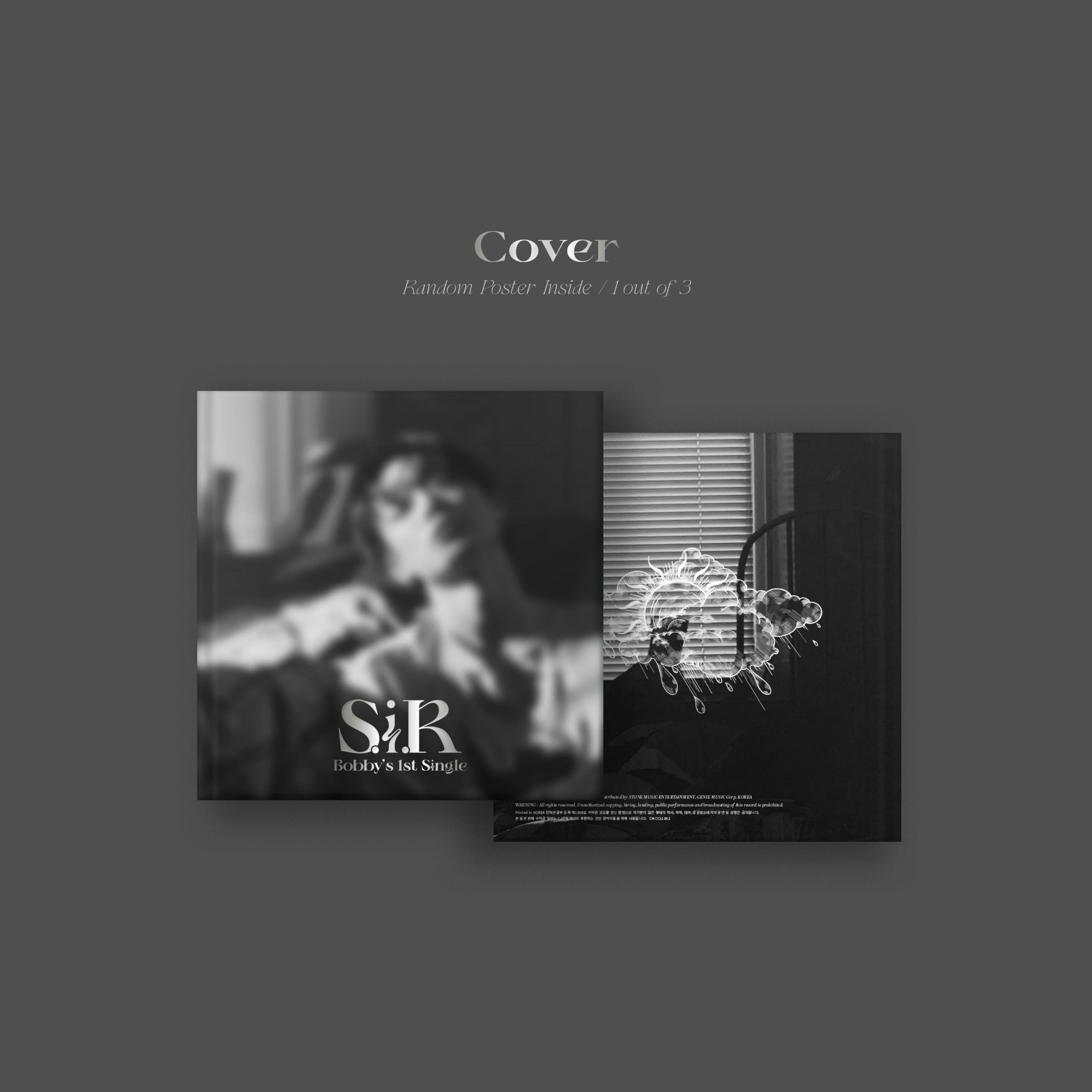 BOBBY(IKON) - S.I.R 1st Solo Single Album